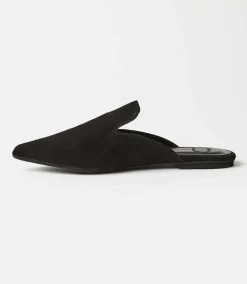 Suede Leather Mules