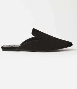 Suede Leather Mules