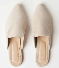Suede Leather Mules