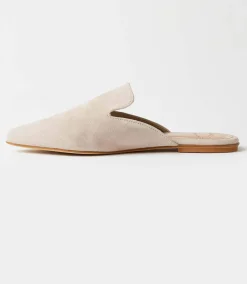 Suede Leather Mules