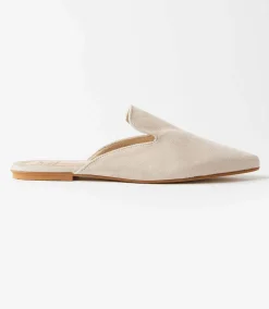Suede Leather Mules