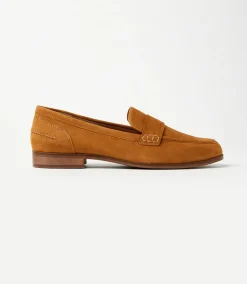 Suede Penny Loafers