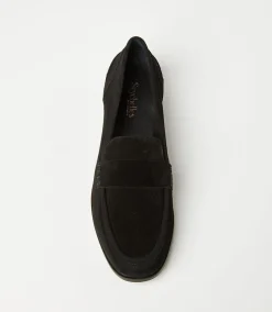 Suede Penny Loafers