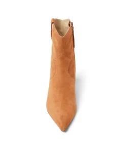 Suede Stiletto Ankle Boots