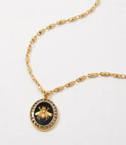 Swarovski® Crystal Bee Charm Necklace