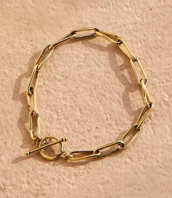 Thin Gold Chain Bracelet