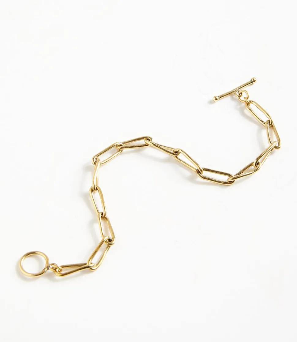 Thin Gold Chain Bracelet