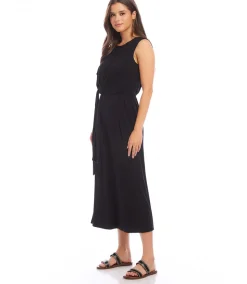 Tie Waist Midi Dress