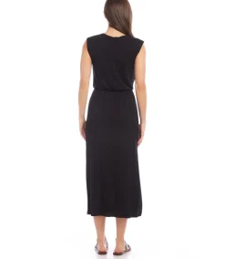 Tie Waist Midi Dress
