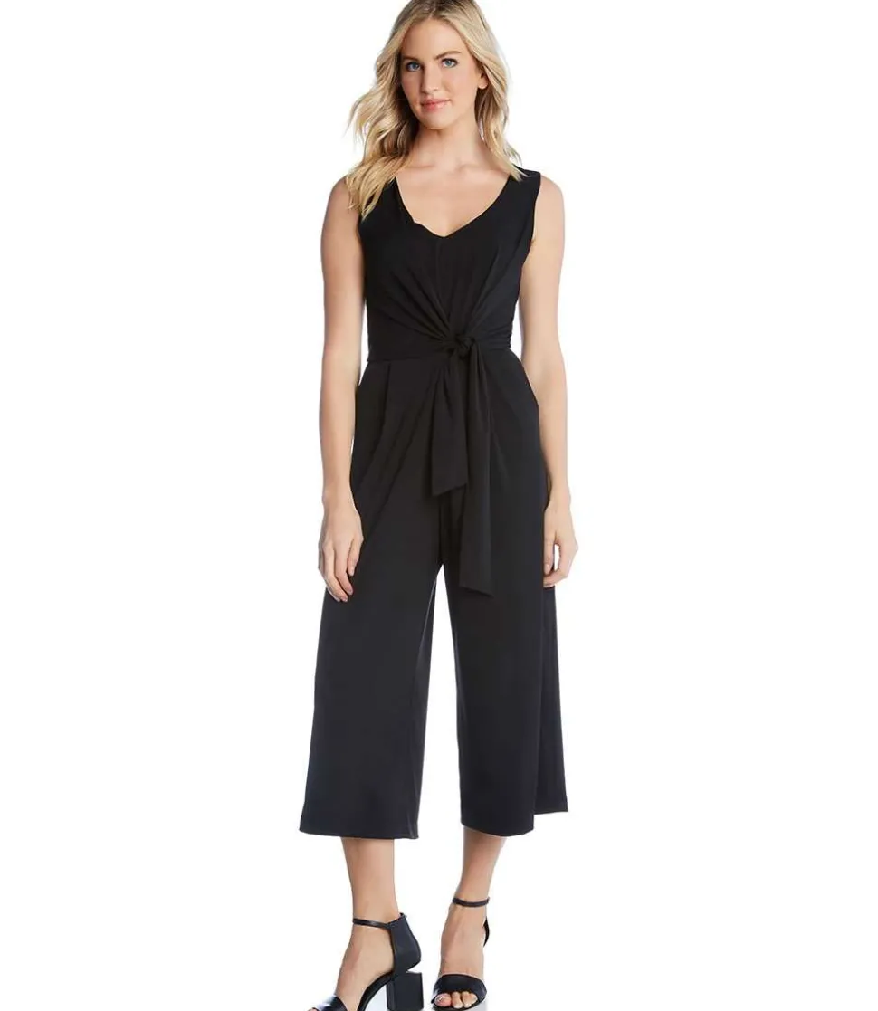 Tie-Front Travel Jumpsuit