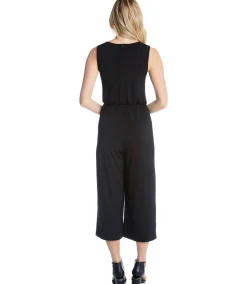 Tie-Front Travel Jumpsuit