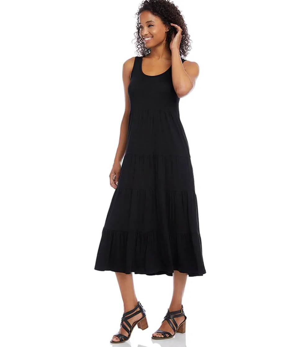 Tiered Midi Dress