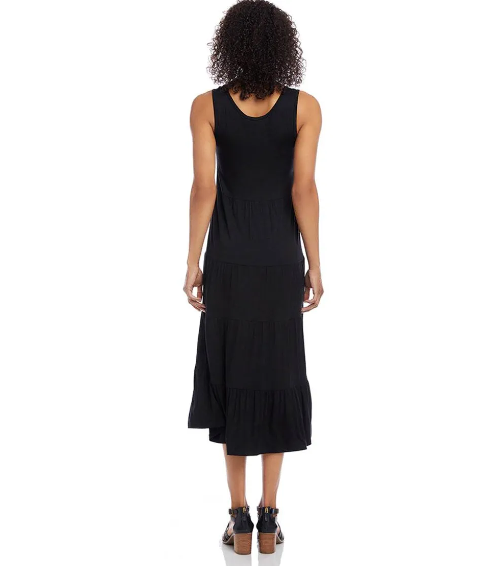 Tiered Midi Dress