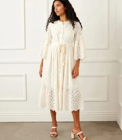 Tiered Midi Dress