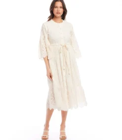 Tiered Midi Dress