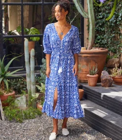 Tiered Midi Dress