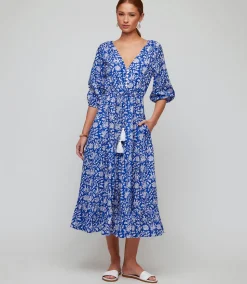 Tiered Midi Dress