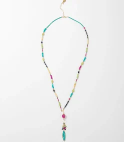Turquoise And Gemstone Necklace