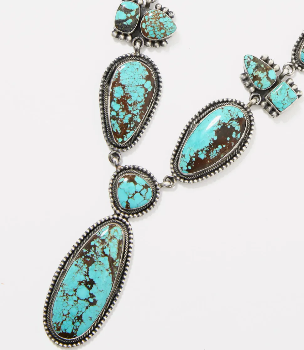 Turquoise Lariat Necklace