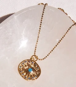 Turquoise Luck Charm Necklace