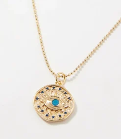 Turquoise Luck Charm Necklace