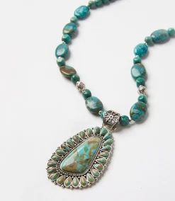 Turquoise Pendant Necklace