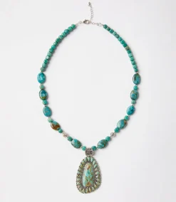 Turquoise Pendant Necklace