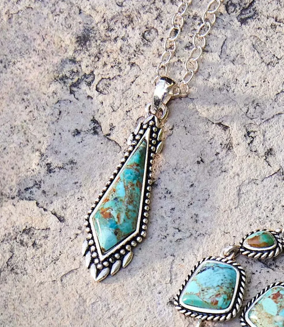 Turquoise Pendant Necklace