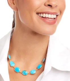 Turquoise Station Necklace