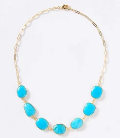 Turquoise Station Necklace