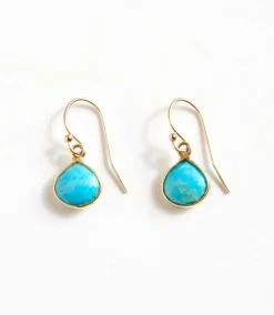 Turquoise Teardrop Earrings