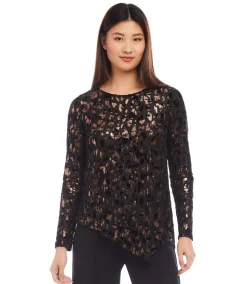 Velvet Burnout Asymmetric Top