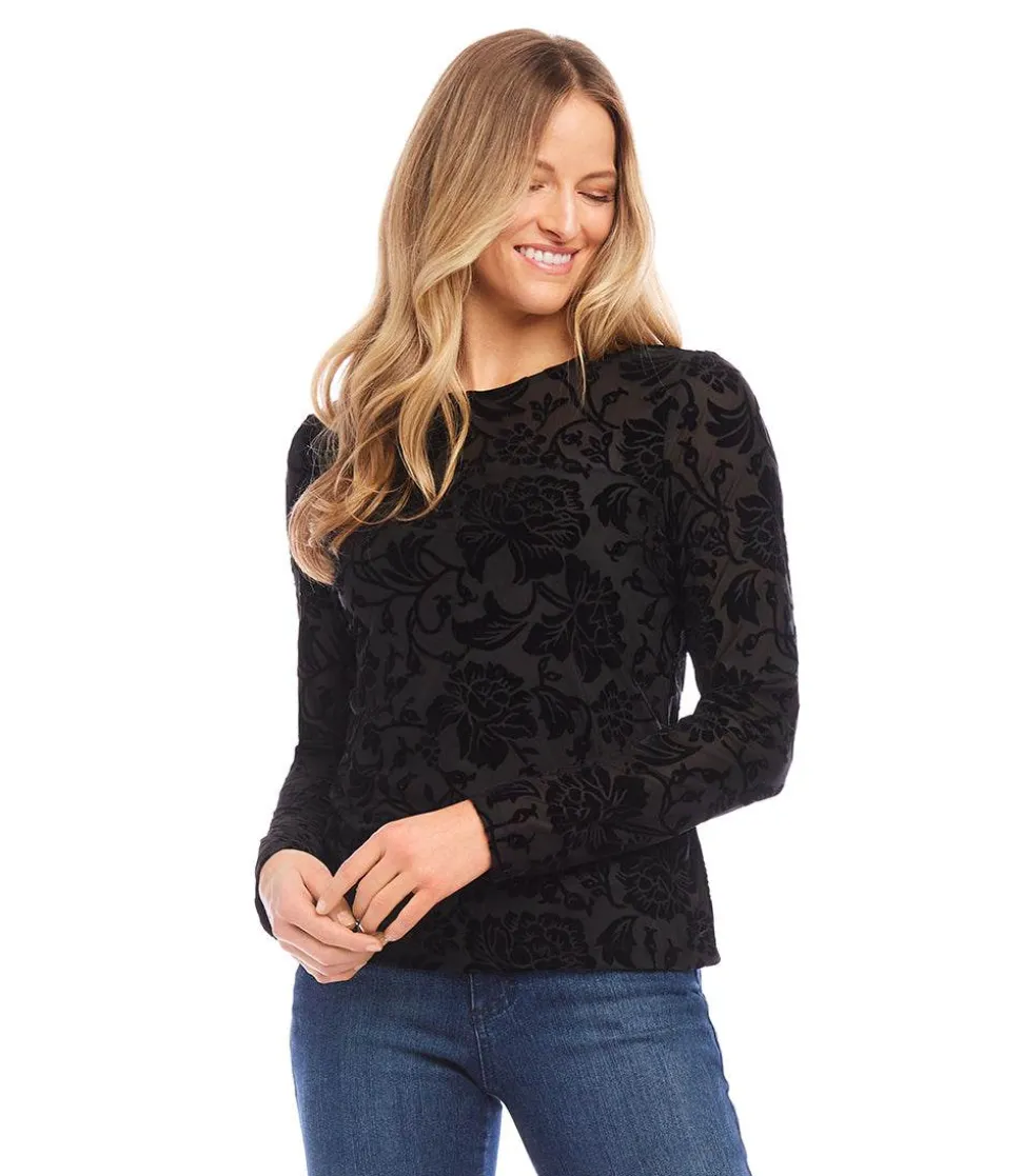 Velvet Burnout Top