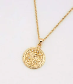 Virgo Coin Necklace