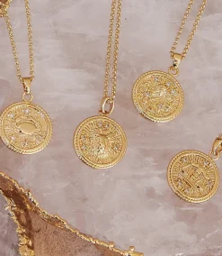 Virgo Coin Necklace