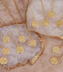 Virgo Coin Necklace