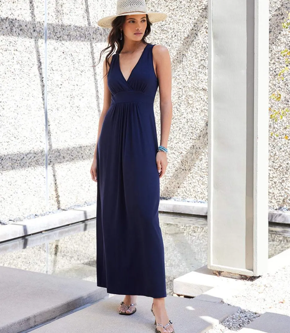 V-Neck Maxi Dress