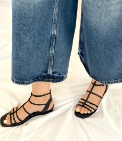 Wedged Gladiator Sandals