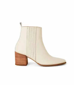 Western Chelsea Leather Booties