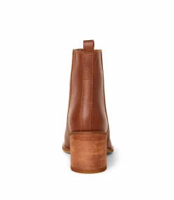 Western Chelsea Leather Booties