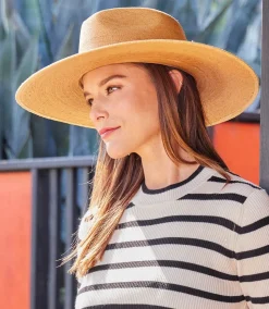 Wide Brim Palm Leaf Hat