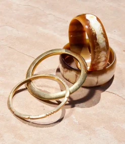 Wide Horn Bangle