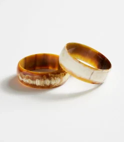 Wide Horn Bangle