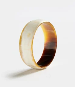 Wide Horn Bangle