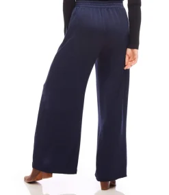 Wide Leg Satin Pants