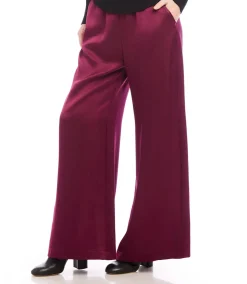 Wide Leg Satin Pants